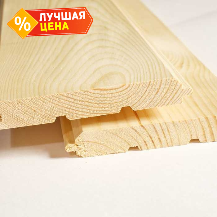 Имитация бруса 17х195х6000 мм ВС Хвоя