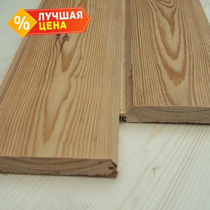 Имитация бруса 17х145х3000 мм С Лиственница