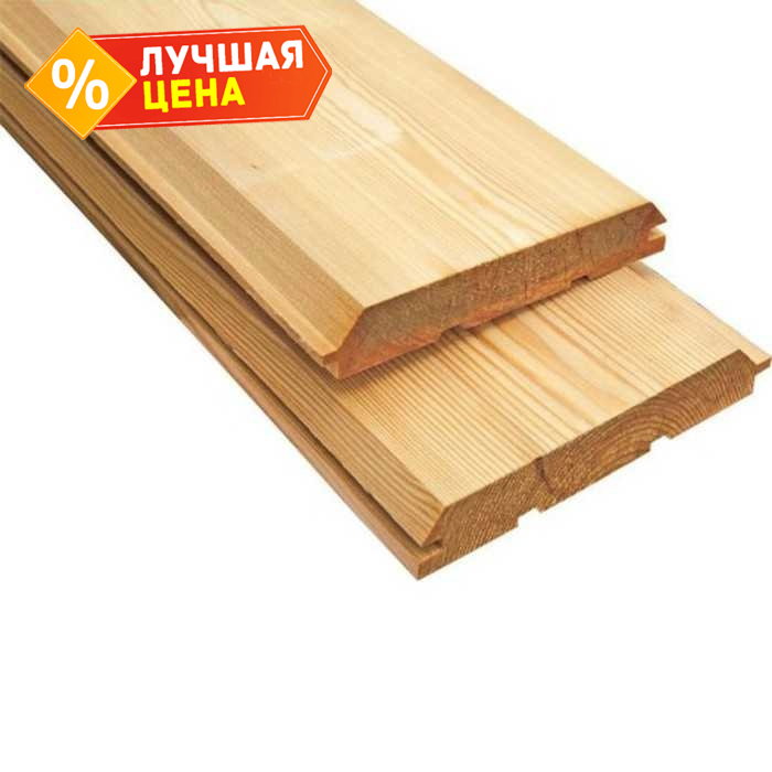 Имитация бруса 16х145х5000 мм АВ Лиственница