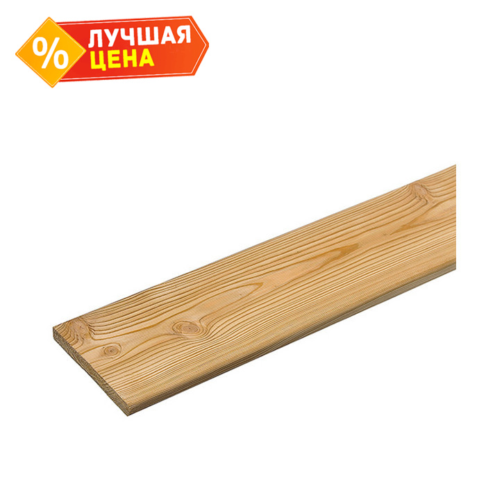 Планкен 21x145x6000 мм АВ Лиственница